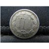 Image 2 : 1866 Three Cent Nickel Fine