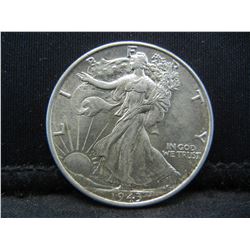 1943 Walking LibertyHalf Dollar CH BU