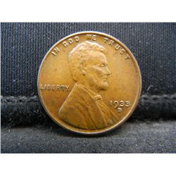 1933 D Lincoln Cent H BU Better Date