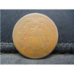1865 Two Cent Piece