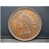 Image 1 : $1.00 Token and Indian Cent in Imitation Metal