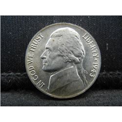 1943 P Silver War Nickel GEM BU