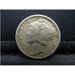 1925 Mercury Dime Higher Grade