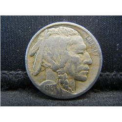 1913 D Buffalo Nickel type 1