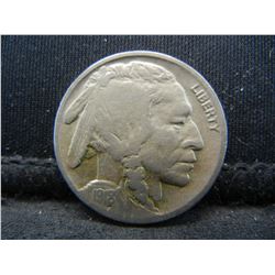 1918 D Buffalo Nickel VF