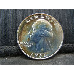 1964 Gem Proof Silver Washington Quarter