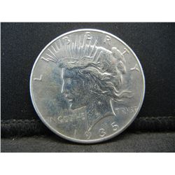 1935 Peace Dollar Strong Details
