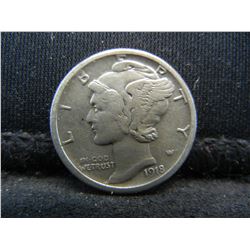 1918 S Mercury Dime XF Better Date
