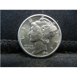 1941 S Mercury Dime GEM BU