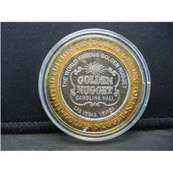 Silver Casino Token Golden Nugget