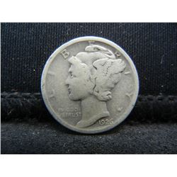 1926 D Mercury Dime F/VF