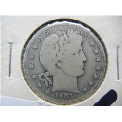 1903 O Barber Half Dollar