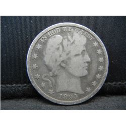1895 Barber Half Dollar