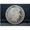 Image 1 : 1915 D Barber Half Dollar F/VF
