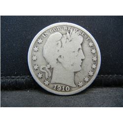 1910 S barber Half Dollar