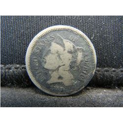 1873 Three Cent Nickel