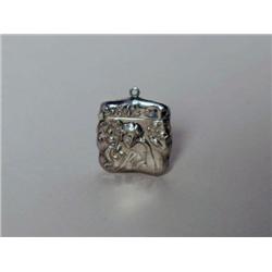 American Art Nouveau Sterling Vespa Case