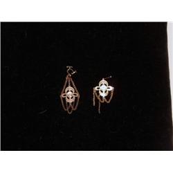 Estate Jewelry 9Ct Gold Earrings