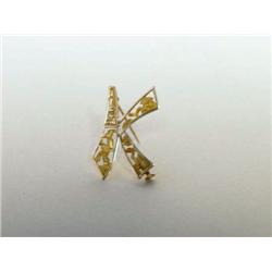 Estate Jewelry Handmade Gold Brooch
