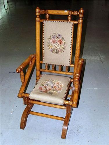 Victorian Platform Rocking Chair