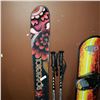 Image 2 : ROSSIGNOL POWDER TURN 159CM SKIS WITH MARKER X SQUIRE BINDINGS AND ATOMIC POLES