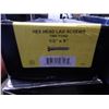 Image 2 : 2 BOXES OF 1/2" BY 8" LAG SCREWS