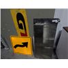 Image 2 : REFLECTIVE SIGN, GT RADIAL ADVERT, AND STEEL SHEET