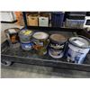 Image 2 : 5 CANS OF STAIN AND PAINT