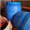 Image 3 : 2 SMALL BLUE BARRELLS