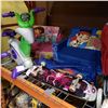 Image 1 : DORA AND JAKE KIDS BED/COUCHS WITH DORA TENT SMORT CYCLE AND SKATEBOARD