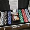 Image 2 : CASED POKER CHIP SET