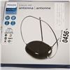 Image 2 : NEW OVERSTOCK PHILIPS CLASSIC HD DIGITAL ANTENNA, 1080P, 4K READY WITH PHILIPS 3 DEVICE UNIVERSAL RE