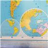 Image 6 : 5FT WIDE VINTAGE SCHOOL MAP