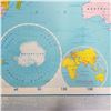 Image 7 : 5FT WIDE VINTAGE SCHOOL MAP