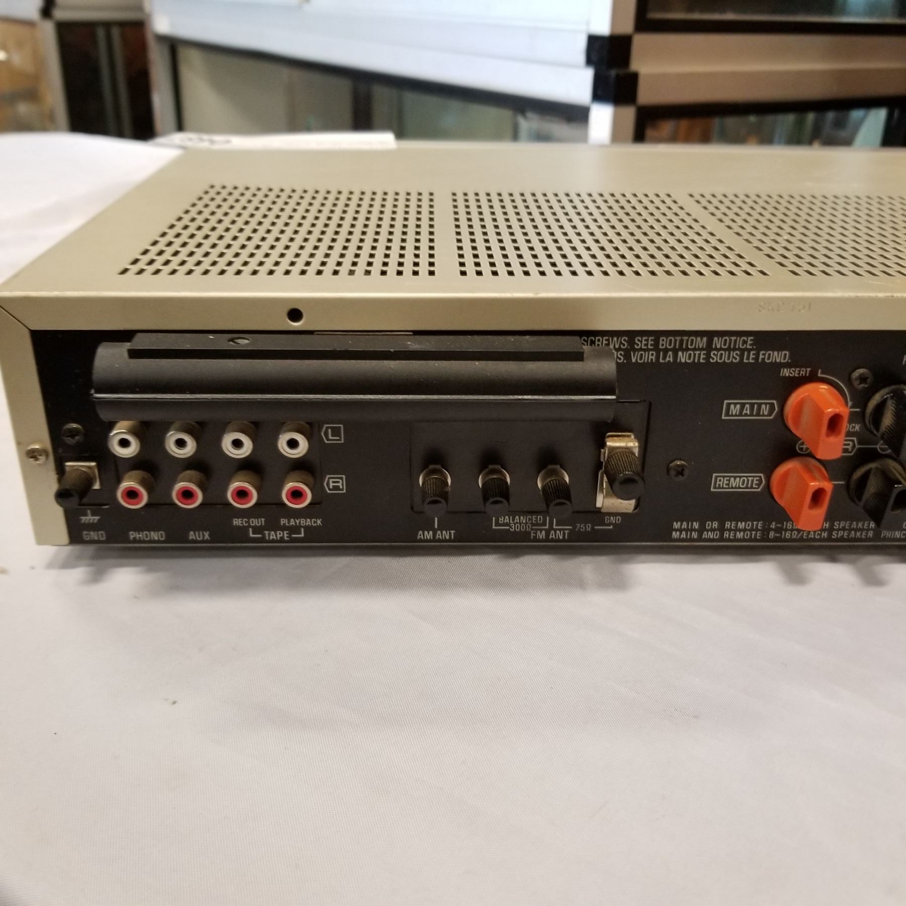 TECHNICS AM/FM STEREO RECEIVER SA-103