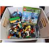 Image 1 : BOX OF LEGO AND MANUALS