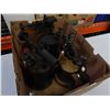 Image 2 : LOT OF 3 ANTIQUE HAND TORCHES