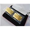 Image 2 : 2 24K GOLD PLATED BARS