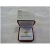 Image 1 : 10KT YELLOW GOLD DIAMOND BABY RING - RETAIL $400