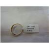 Image 2 : 10KT YELLOW GOLD DIAMOND BABY RING - RETAIL $400