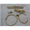 Image 2 : 2 JEWELLERY BOXES W/ JEWELLERY, RHINESTONE AND OTHER