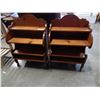 Image 2 : 2 DECORATIVE 3FT SHELVES