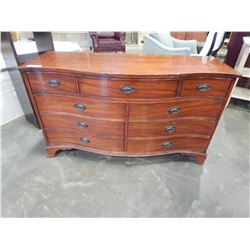 9 Drawer Dixie Serpentine Dresser