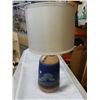 Image 1 : SALT GLAZED POTTERY LAMP