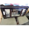 Image 2 : VINTAGE BEVELED WALL MIRROR SHELF