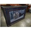 Image 3 : LARGE ROBERT BATEMAN PRINT 1987 SLEEPING LYNX