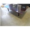 Image 1 : WOODEN KOREAN TABLE W/ FOLDING LEGS