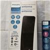 Image 2 : NEW OVERSTOCK PHILIPS CONTOUR HD DIGITAL ANTENNA, 1080P, 4K READY, 30 MILE RECEPTION RATING, WITH PH