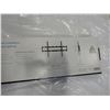 Image 2 : NEW OVERSTOCK INSIGNIA 47-80 INCH FIXED POSITION TV WALL MOUNT 120LB CAPACITY