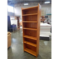 Pine Bookshelf Approx 6 Foot Tall